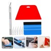 CHILDWEET 8-in-1 Diy Car Vinyl Wrap Kit Window Tint Tool