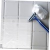 KOMBIUDA Bathroom Sink Hair Catcher Sheets 20 Pack Beard Catcher