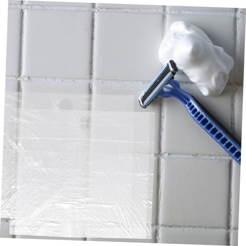 KOMBIUDA Bathroom Sink Hair Catcher Sheets 20 Pack Beard Catcher