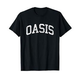 Oasis California CA Vintage Athletic Sports Design T-Shirt