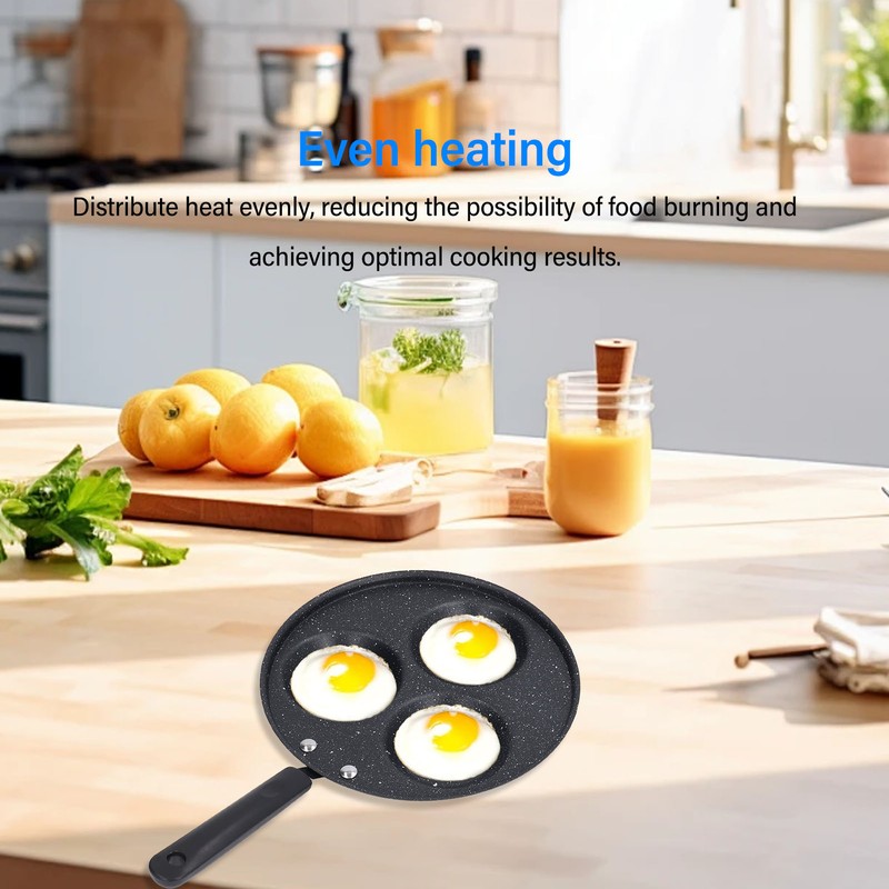 Egg Frying Pan Non Stick Fast Heating Egg Cooker Pan