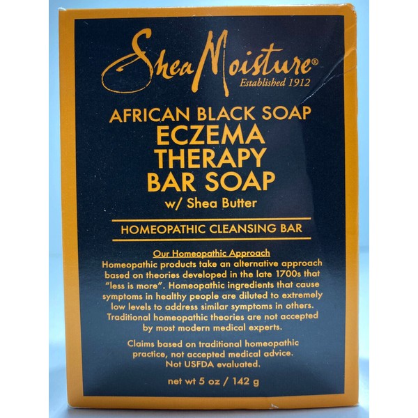 Shea Moisture Medicated Cleansing Bar Soap Eczema Psoriasis Therapy Shea Butter