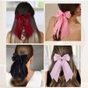 hisial 6Pcs Bow Hair Ties No Damage Ponytail Holders Hair