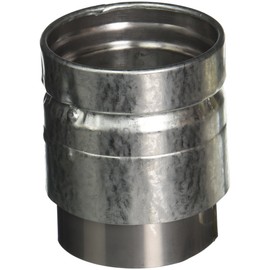 SELKIRK Corp 243240 Pipe Connector, 3-Inch, Black