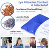 SuzziPad Lavender Eye Pillows for Relaxation with Aromatherapy, Weighted Eye