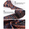 HISDERN Floral Paisley Wedding Tie Handkerchief Men's Necktie & Pocket