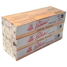 Padmini Incense Sticks Dhoop Sticks - King Size - 12 Boxes of 10