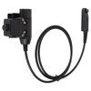 U94 PTT Adapter Cable 35.4in Walkie Talkie Headset Connector Cable