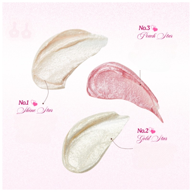 A By UNLEASHIA Moon Light Liquid Glitter 4.1g, Shade:2. Gold