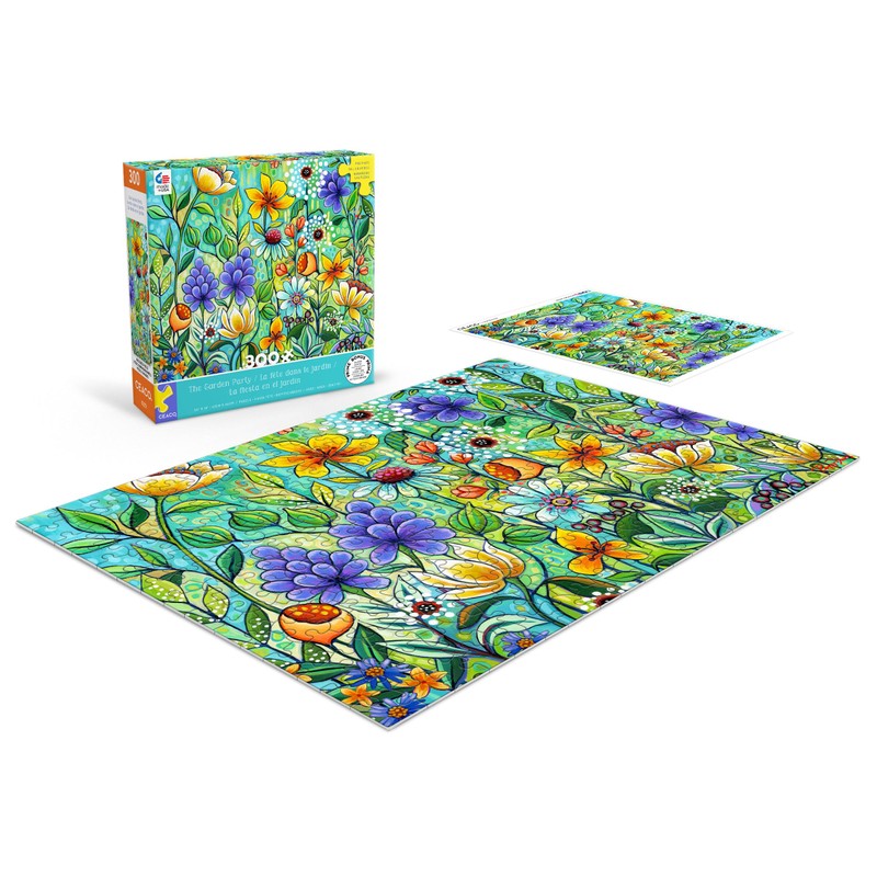 Ceaco - The Garden Party - 300 Oversized Piece Jigsaw
