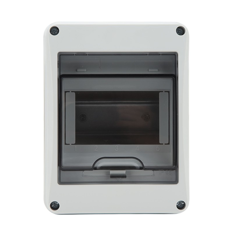 Circuit Breaker Distribution Box Open Mounting IP65 Waterproof 5 Way