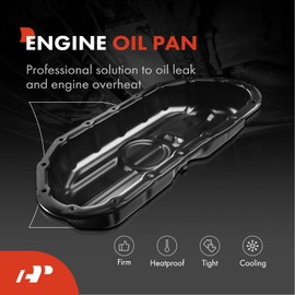 A-Premium Lower Engine Oil Pan Sump with Drain Plug Compatible with Lexus GS F 2016-2017 5.0L, GS460 2008-2011 4.6L, IS F 2009-2014 5.0L, LS460 2007-2017 4.6L, 5.0L