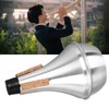 Trumpet Practice Mute Lightweight Aluminum Alloy Soft Cork Noise Reduction