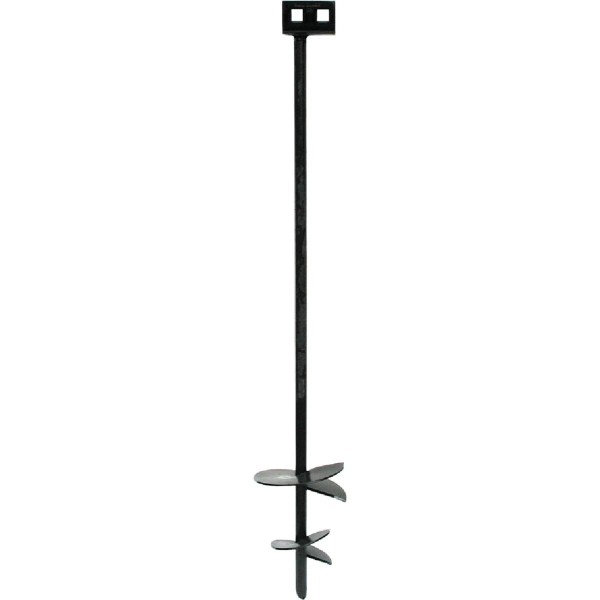 Tie Down 4 In./6 In. x 36 In. Black Iron