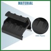 Motoforti Pair Black Left Right Soft Top Rear Window Clips