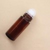 Zenarao 2-Pack Brown Glass 50ml Essential Oil Roller Bottles -