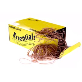 Whitecroft Essentials No 69 6x150mm Natural Rubber Bands (Box of 454g)