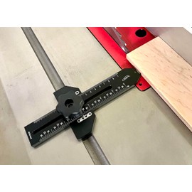 iGAGING Thin Rip Jig Table Saw Jig for Making Repetitive Narrow Strip Cuts on Table Saws with 3/4" Miter Slots