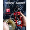 KAIWEETS Digital Clamp Meter Multimeter with D-Shaped Jaw for AC/DC