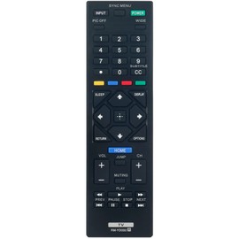 AIDITIYMI Replace Universal Remote Control RM-YD092 Suitable for Most of Sony Bravia LCD LED TVs 2K 4K UHD Smart TV Television KDL-24R400A KDL-32R400A KDL-32R430B KDL-32R453A KDL-46R471A KDL-32R421A