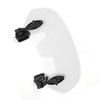 Universal Motorcycle Adjustable Clip On Windscreen Wind Deflector Windshield Accessories