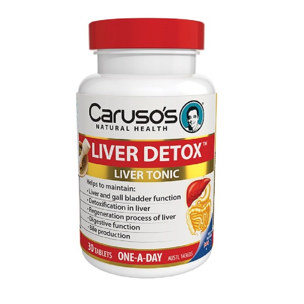 Caruso's Natural Health Liver Detox - 30 tablets