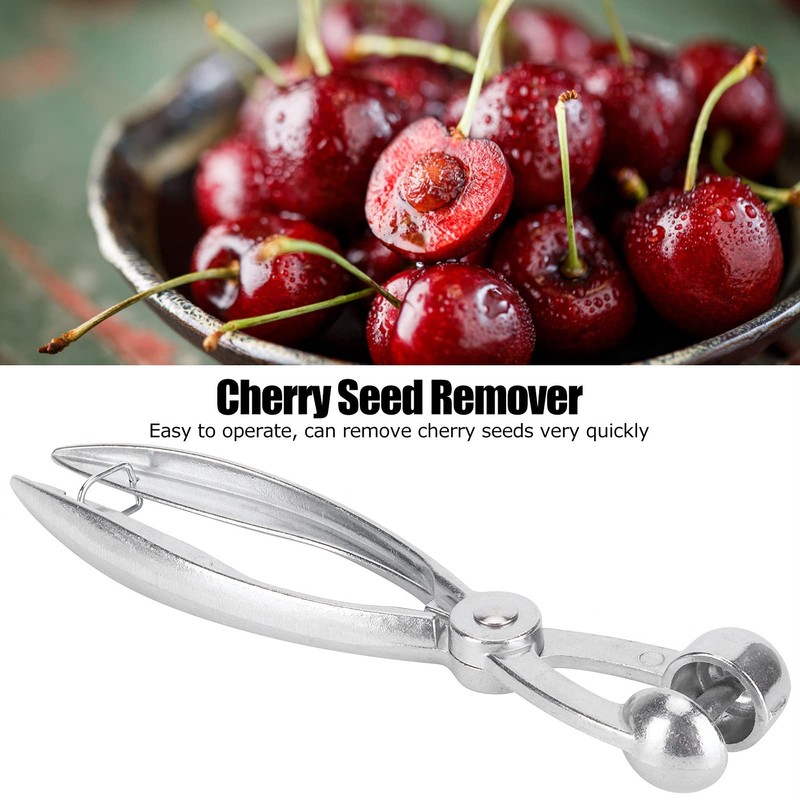 Cherry Corer Remover, Ergonomic Design Cherry Remover, Compact Durable Strong