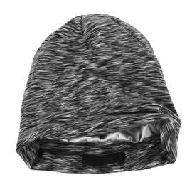 WOONEKY Adjustable Satin Lined Sleeping Cap for Women Comfortable Curly Hair Bonnet with Elastic Band Stylish Nighttime Use Hair Protection Cap Chic Design for Daily Wear