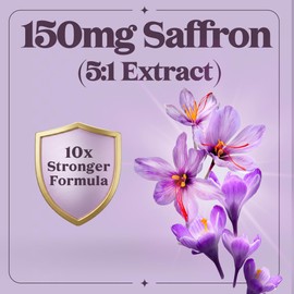 Neurospice Saffron Gummies | Adults & Kids 4+ | Doctor-Formulated | High Strength Extract for Mood, Focus, Stress & Sleep Support | Vegan, Sugar-Free & Tasty Fruit Flavour | 60 Count