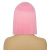 Peluca Recta (Rosa)