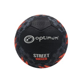 Optimum STREET FOOTBALL - BLACK/ORANGE - SIZE 5
