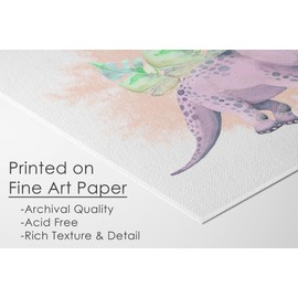 Dinosaur Wall Art Prints (Set of 6) - Unframed - 11x14s | Fun and Educational Prehistoric Decor for Kids' Rooms | Wall Decor for Boys and Girls Bedrooms or Nurseries | Bathroom Pictures Wall Decor