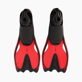 Aqua Speed Swim Fins (Red)(240-245mm)