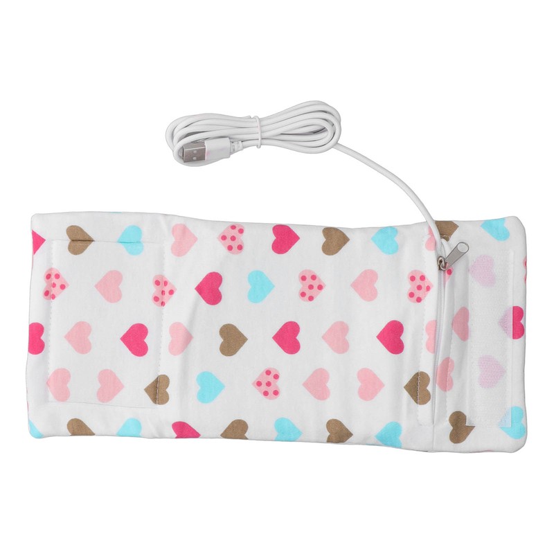 Travel Milk Heat Bag USB Portable Compact Zip Closure Thermostat