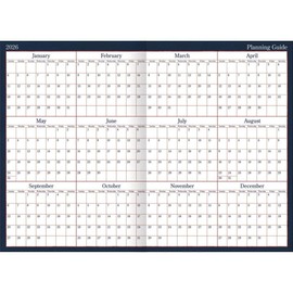 Lang, Linda Nelson Stocks 2026 Monthly Planner, 8.5'' X 12'', 12-Month Calendar with Case Binding
