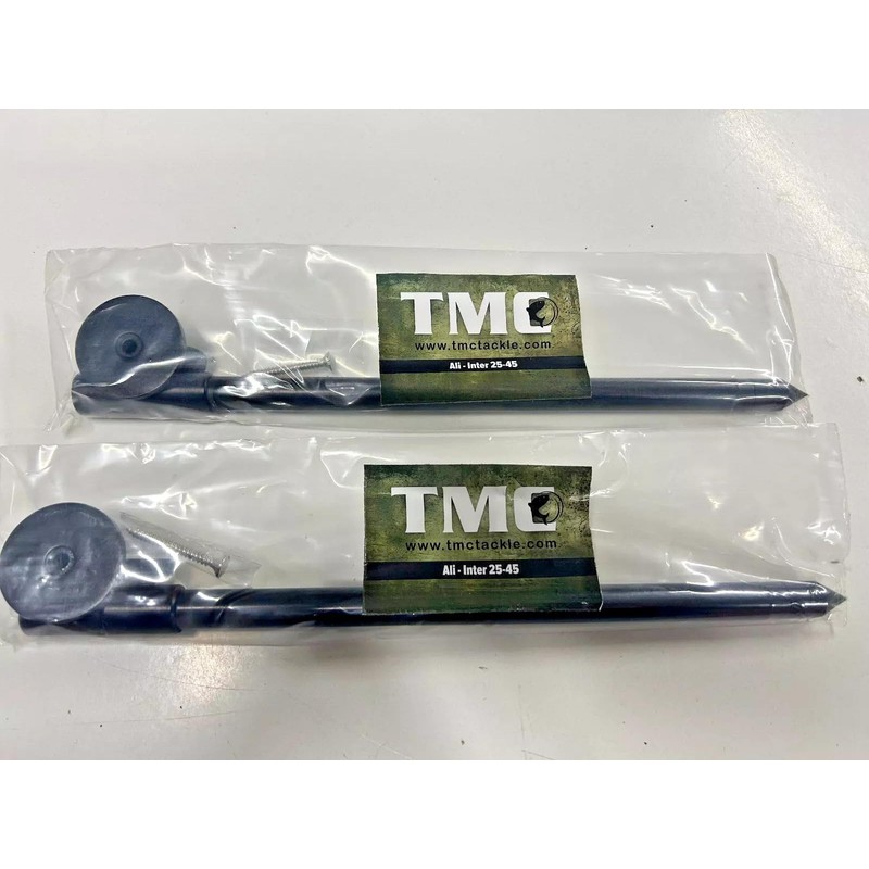 TMC 2 x Interchangeable Aluminium Fishing bank sticks and stage
