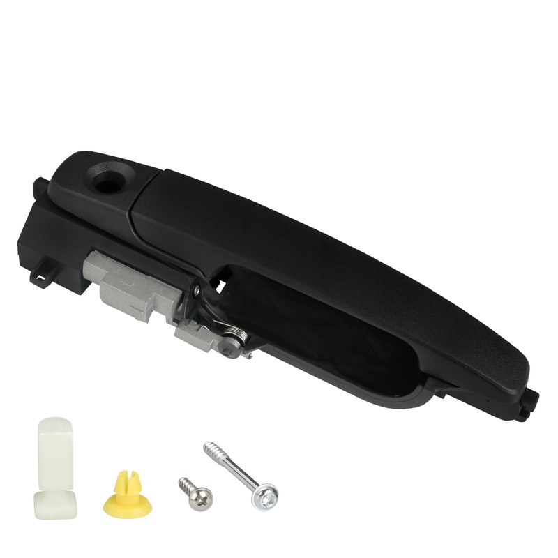 TQPONLY Exterior Door Handle & Reinforcement Plate Kit,for 2008-2011 Ford