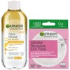 Kit Garnier Agua Micelar Bifásica 400ml y Ecopads Pads Reutilizables