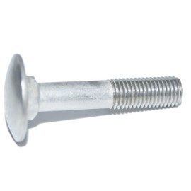 Carriage Bolts M8 x 160 Pack of 6 Round-Head Screws with Square Neck DIN 603 A2 Stainless Steel