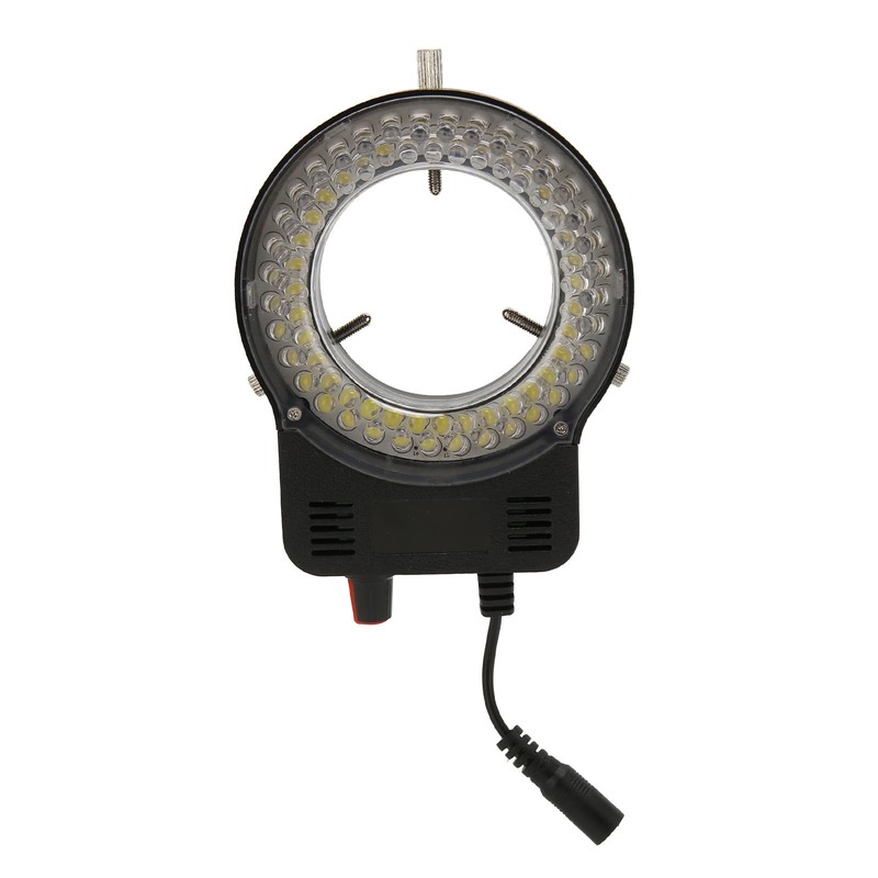 Microscope Ring Light 52 LED Beads Adjustable Easy Mounting Ring