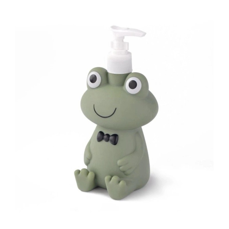 ANKYO NWT 3pc Bathroom Frog Liquid Soap Dispenser, Toothpaste Caddy,