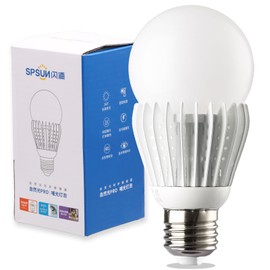 LEDGUHON Full Spectrum Light Bulb with High Lumen E27 Standard Base Near-Perfect Color Rendering, Uses Simulated Sunlight to Provide Healthy Lighting That Eliminates Fatigue,4000K,Ra98,10W,1-Pack