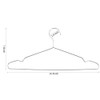 Hangers 100 Pack Wire Hangers Heavy Duty Clothes Hanger Ultra