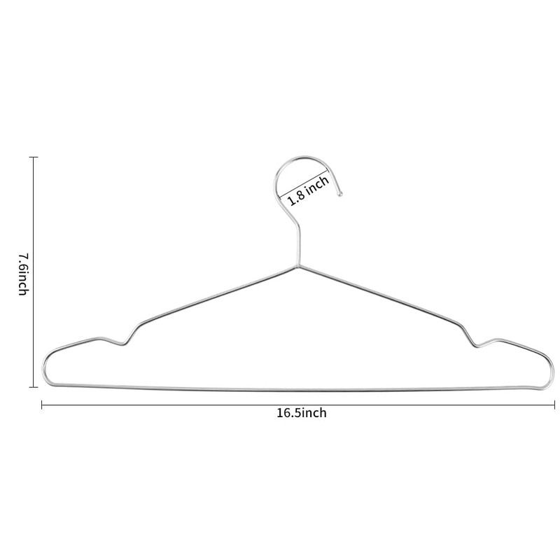 Hangers 100 Pack Wire Hangers Heavy Duty Clothes Hanger Ultra