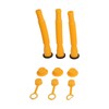 3 Sets Gas Can Spout Replacement Flexible Hoses Vent Covers