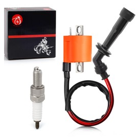 Ignition Coil Pack and spark plug + CAP COVER For Suzuki Quadsport Z400 LTZ400 LTZ400Z 2003-2009 2012-2014