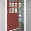 Glidden Total 1 gal. Brick Dust/Red Satin Exterior Paint with