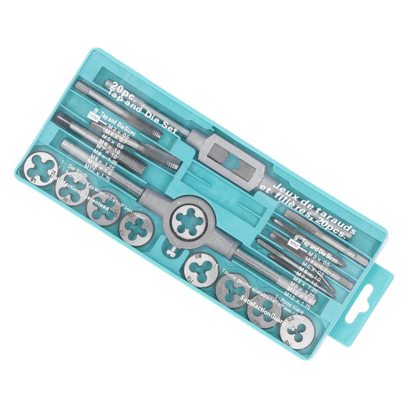 Metric Tap and Die Set Exquisite CNC Process Heat Treatment