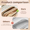 Yamobi Capybara Pencil Case, Capybara Stationery Set with Large Capacity,