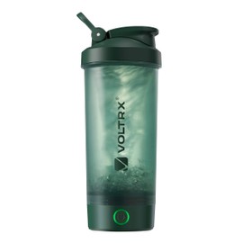 VOLTRX Protein Shaker Bottle, Merger USB C Rechargeable Electric Protein Shake Mixer, Shaker Cups for Protein Shakes and Meal Replacement Shakes, BPA Free, 24oz